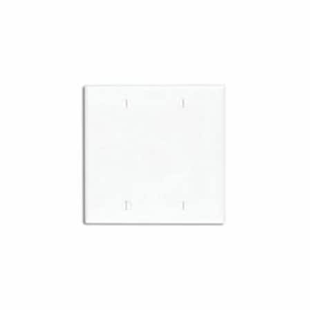 Leviton Wallplates 2 Gang Blank Wlplt Brown 80725